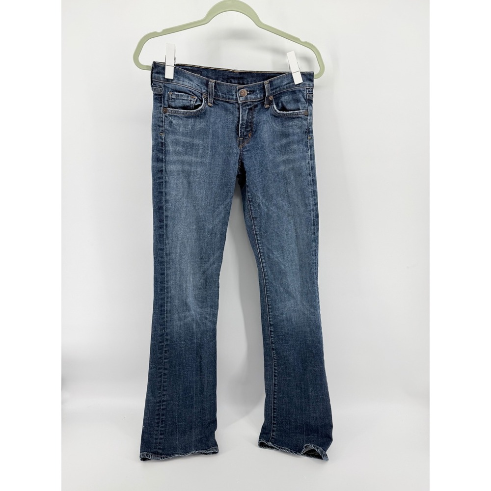 Citizens of Humanity Kelly Bootcut Jeans‎ Medium Wash Low Rise 001-001 Size 28